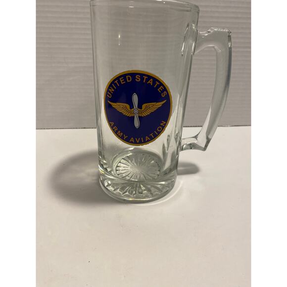 United States Army Aviation Beer Mug, 7 inches Tall, Sturdy, USA, Flight - Picture 3 of 7